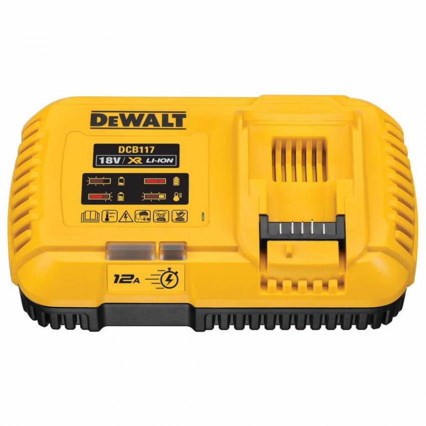 Зарядний пристрій 12 А DeWALT DCB117-DCB117