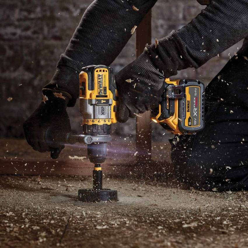 Дриль-шуруповертний акумуляторний безщітковий ударний DeWALT DCD999NT-DCD999NT