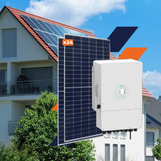 Комплект СЕС DEYE for LP 12 kW GRID - з можливістю підключення автономного джерела-[articul]