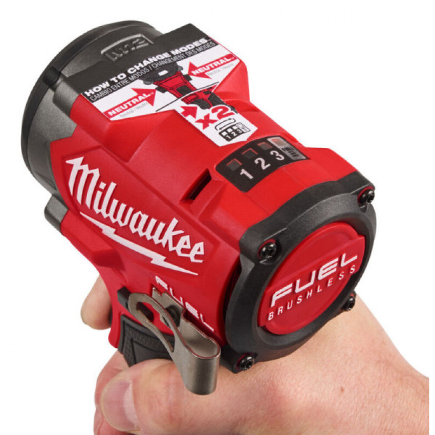 Гайковерт високомоментний MILWAUKEE 1/2" (746 Нм) M12 FCIWF12G3-502X (+2 акумулятори, зарядний пристрій, HD кейс)-4933493455