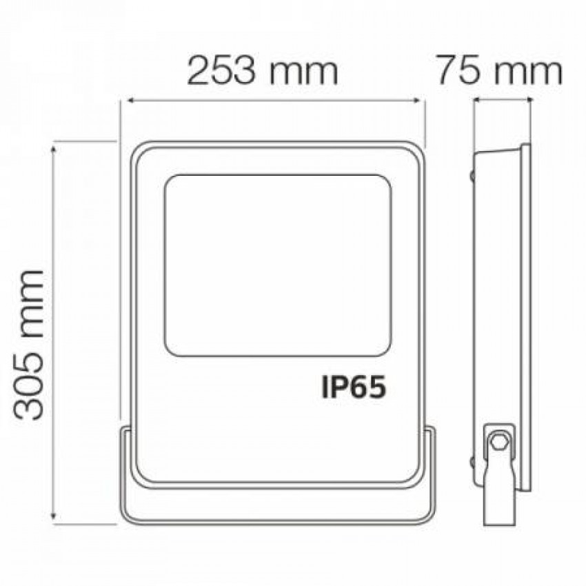 Прожектор світлодіодний LEOPAR-100 100W 6400К-068-006-0100-010