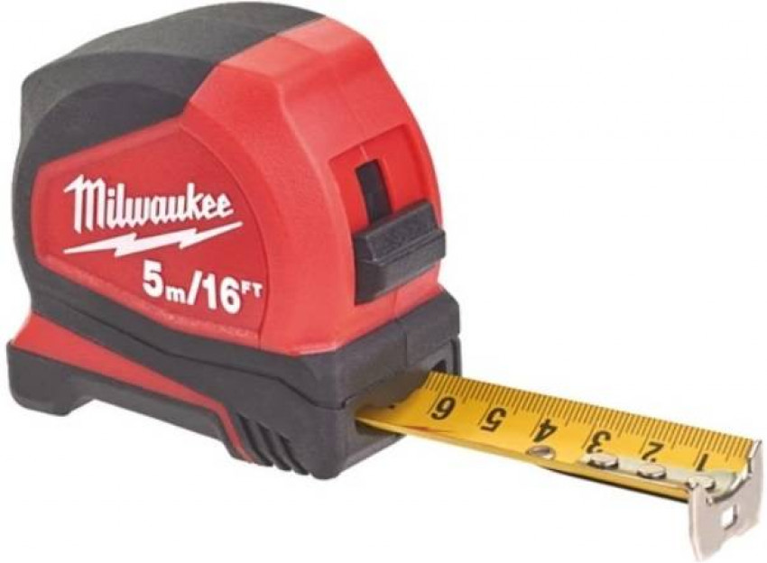 Рулетка Pro Compact MILWAUKEE, 5м/16фт, (25мм)-4932459595