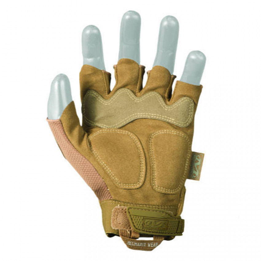 Рукавиці тактичні M-Pact Fingerless Coyote MD розмір (LG) MECHANIX-MFL-72-010