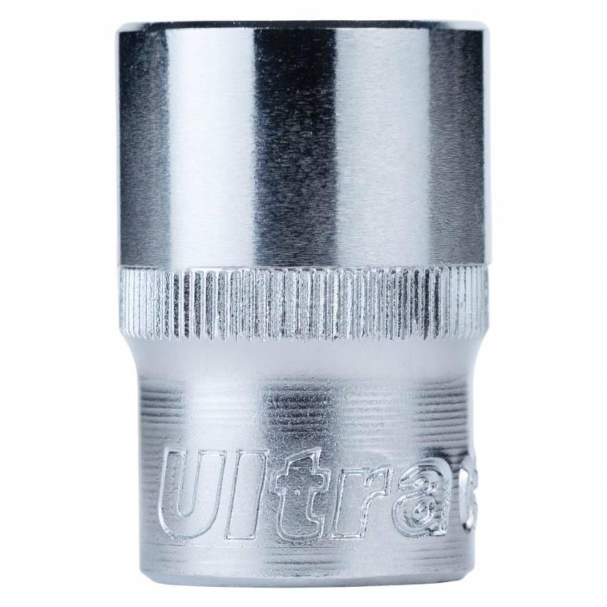 Насадка шестигранна коротка 1/2" 18мм CrV ULTRA (6070182)-6070182