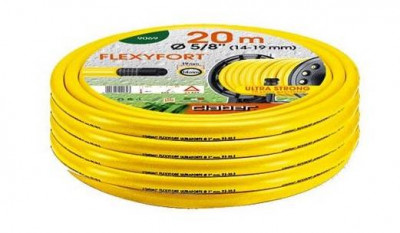 Шланг поливальний 5/8&quot; 20м Flexyfort, жовтий-[articul]