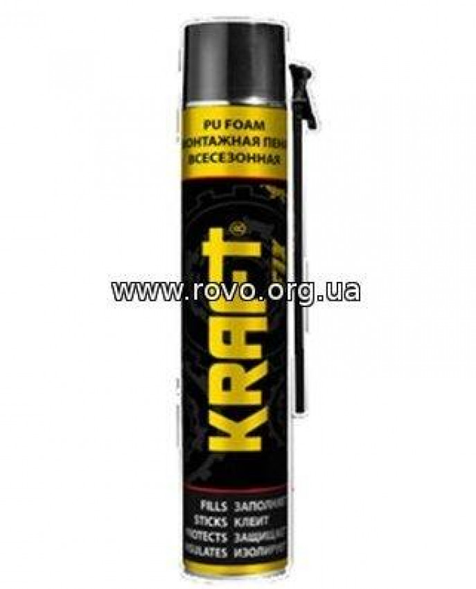 Монтажна піна ручна 750ml KRAFTFIX-PN-014