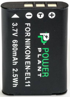 Акумулятор PowerPlant Nikon EN-EL11, D-Li78, DB-80, Li-60B 680mAh-[articul]