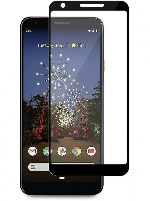 Захисне скло Full screen PowerPlant для Google Pixel 3a, Black-GL607006