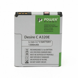 Акумулятор PowerPlant HTC Desire C A320E (BA S850) 1300mAh-[articul]