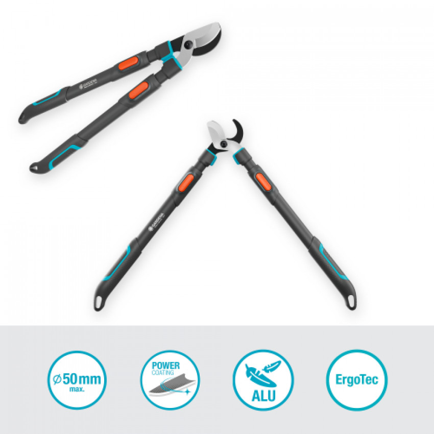 Сучкоріз Gardena TeleCut Pro L 50 мм-12041-20.000.00