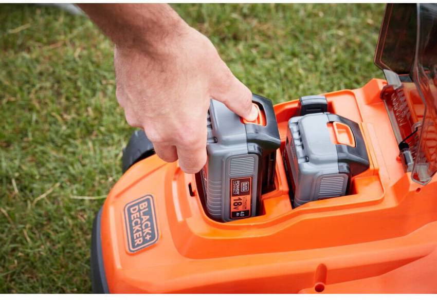 Газонокосарка акумуляторна BLACK DECKER BCMW33184L2-BCMW33184L2