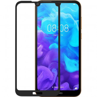 Захисне скло Full screen PowerPlant для Huawei Y5 (2019), Black-[articul]