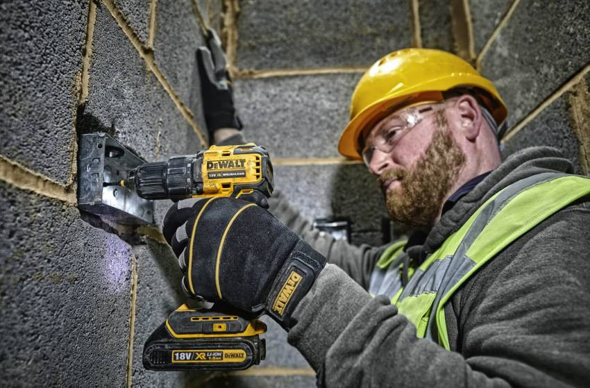 Дриль-шуруповерт акумуляторний безщітковий DeWALT DCD708N 18 В XR 65 Нм-DCD708N