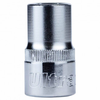 Насадка шестигранна коротка 1/2&quot; 13мм CrV ULTRA (6070132)-[articul]