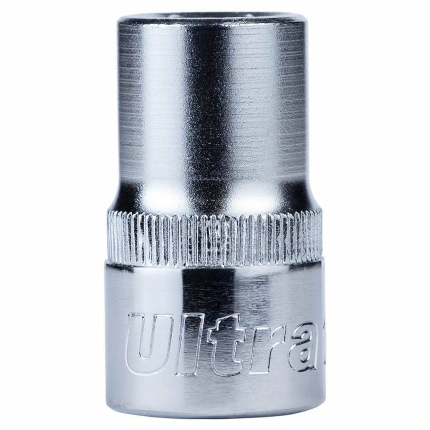 Насадка шестигранна коротка 1/2" 13мм CrV ULTRA (6070132)-6070132