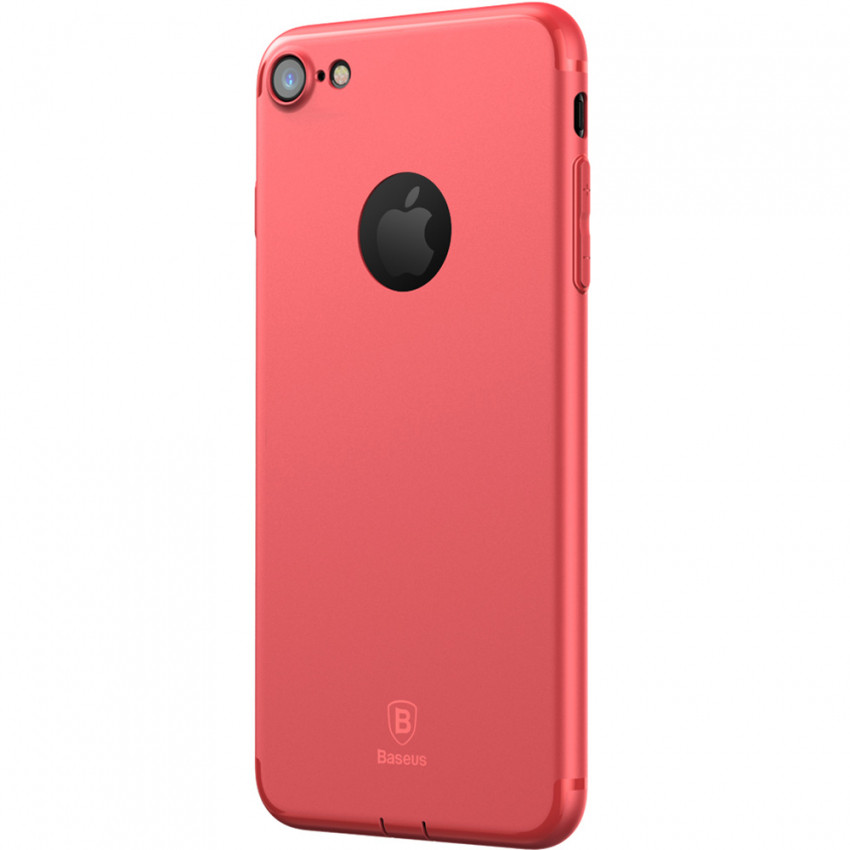 Чохол Baseus для iPhone 8/7 Simple Solid Red (ARAPIPH7-MS09)-