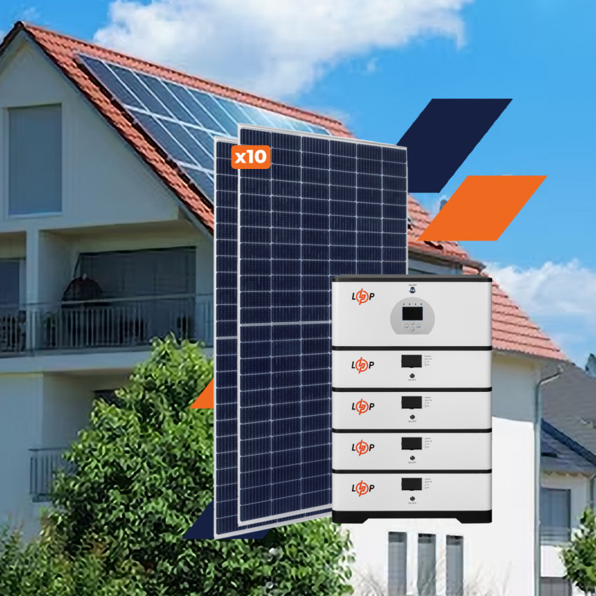 Обладнання для сонячної електростанції (СЕС) Elite 5 kW АКБ 20 kWh LiFePO4 100 Ah-