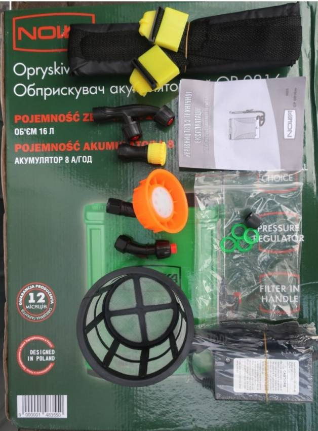 Обприскувач акумуляторний NOWA OP 0816m-148355