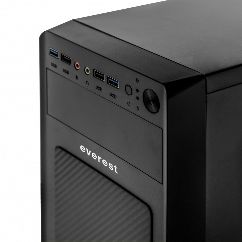 Корпус БЕЗ БЖ Everest 6116 - MATX, 2xUSB3.0+2xUSB2.0-