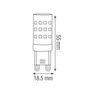 Сетодіодна лампа PETA-8 8W G9 6400K