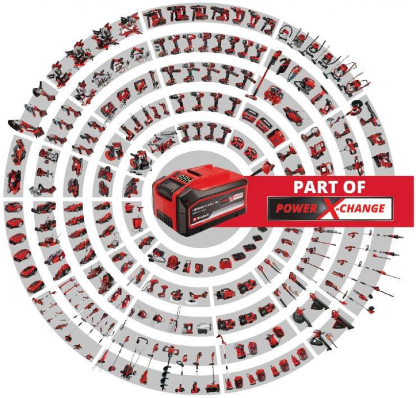 Кущоріз акумуляторний GE-CH 18/40 Li Kit 2.0 Ah (3410940K2)-