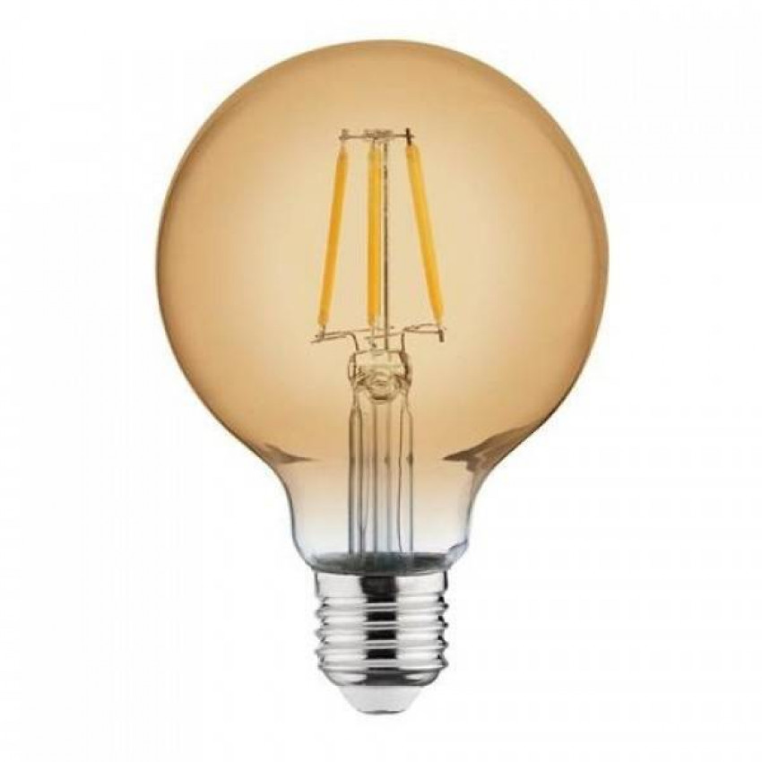 Лампа "RUSTIC GLOBE-4"" 4W Filament led 2200К E27-001-030-0004             