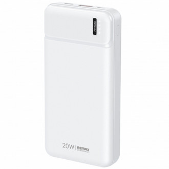 Зовнішній акумулятор Remax Pure Білий QC + PD 20W 20000mAh (RPP-288)-[articul]