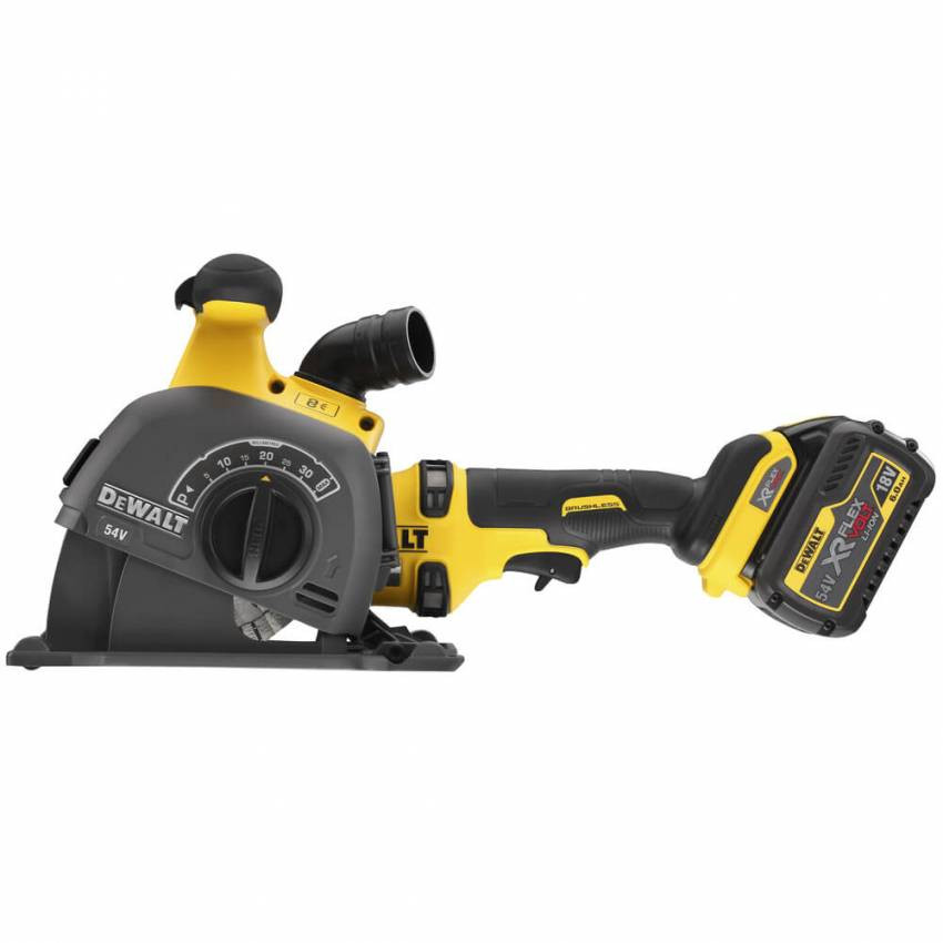 Штроборіз акумуляторний безщітковий, 54В XR FLEXVOLT Li-lon DeWALT DCG200T2-DCG200T2