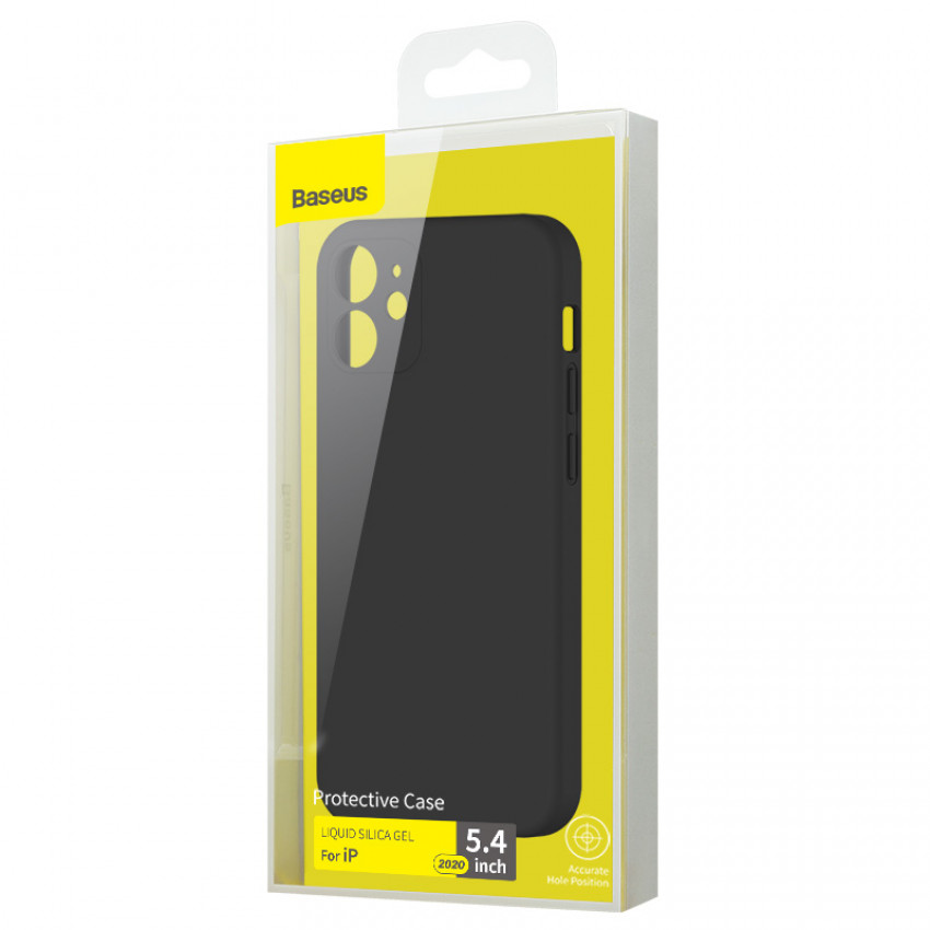 Чохол Baseus для iPhone 12 Mini Чорний (WIAPIPH54N-YT01)-