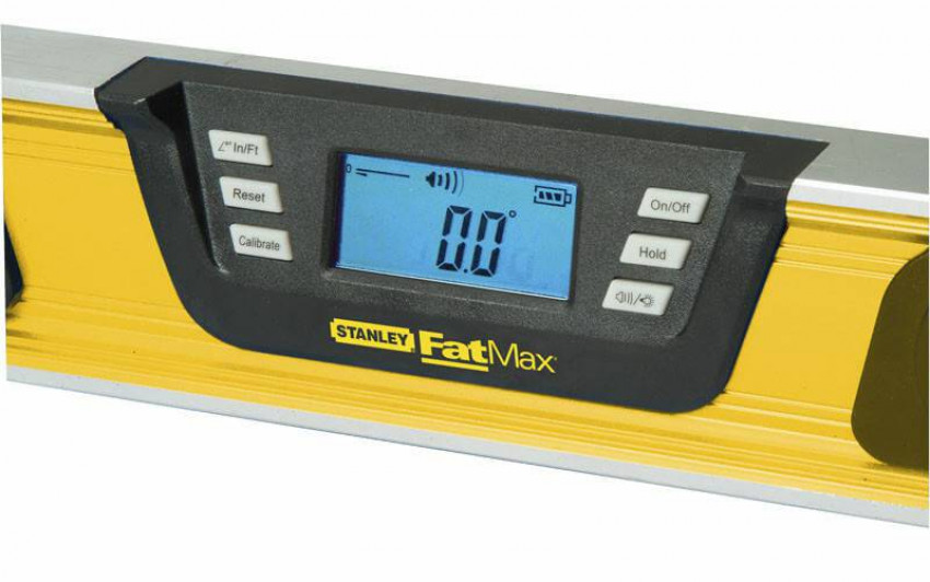 Цифровий рівень з РК-дисплеєм та 2 капсулами STANLEY "FatMax®" l= 120 см-0-42-086