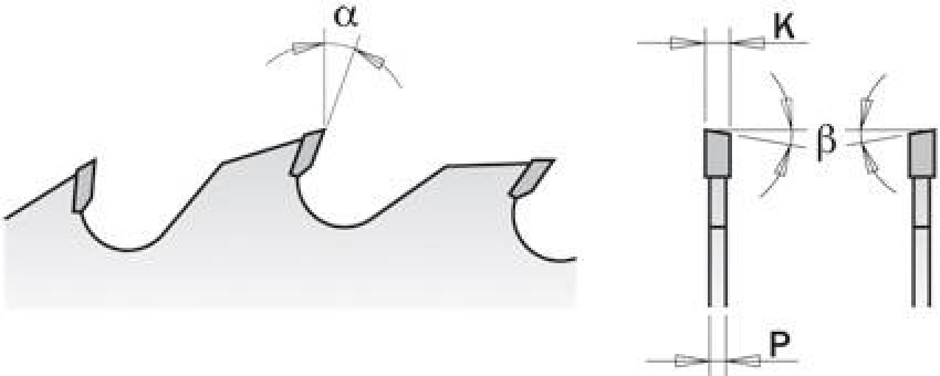 280.024.12V Пила HW D=300 F=70 Z=24+4 K=2,7/1,8 <=18-280.024.12V