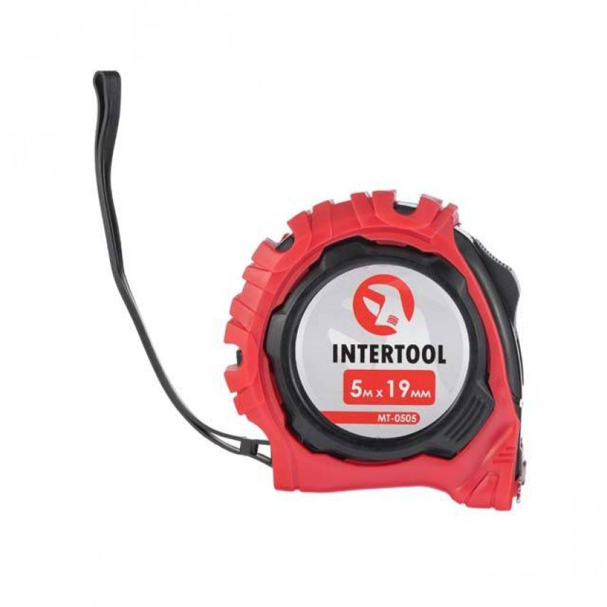 Рулетка з фіксатором 5 м "Магніт" INTERTOOL MT-0505-MT-0505