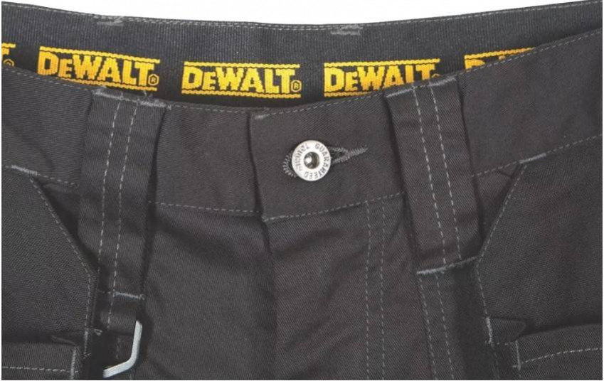 Штани робочі Dewalt Thurlston Trousers чорні розмір 30/33 склад 100% поліестер стрейч, не водопроник-DWC100-001-3033