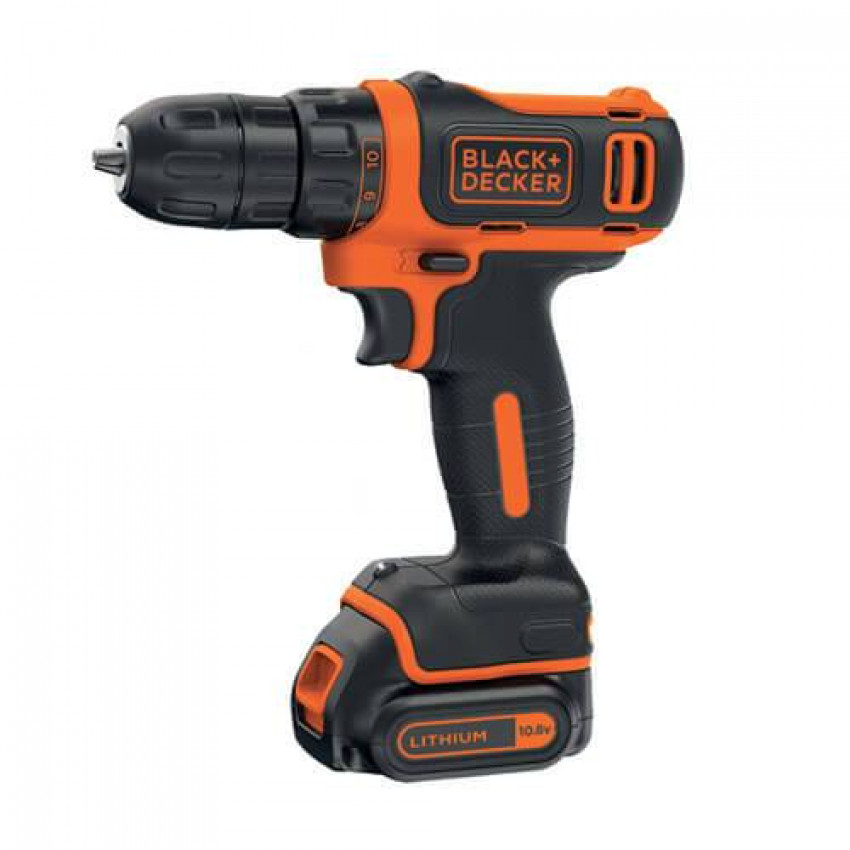 Дриль-шуруповерт акумуляторний BLACK DECKER BDCDD12B-BDCDD12B