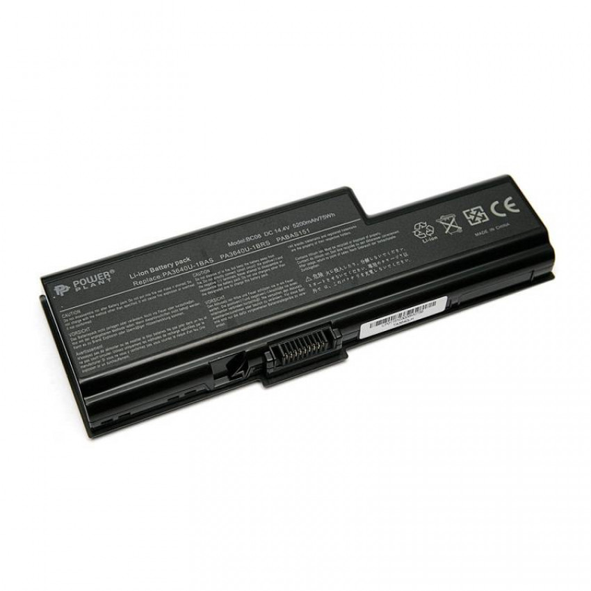 Акумулятор для ноутбука TOSHIBA Qosmio F50 (PA3640U-1BAS) 14.4V 5200 mAh-NB00000279