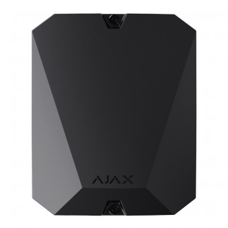 Модуль для підключення дротової сигналізації AJAX MultiTransmitter (black)-[articul]