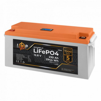 Акумулятор LP LiFePO4 12V (12,8) - 230 Ah (2944Wh) (BMS 80A/40A) пластик