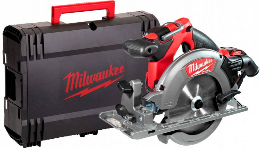 Пила ручна дискова акумуляторна MILWAUKEE, M18 CCS55-0X, Ø165мм (HDкейс)-4933451429