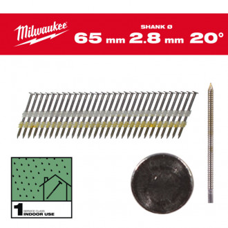 Набір цвяхів для нейлера 15G/20°/50мм (2000 шт) (замена для 4932459143)-[articul]