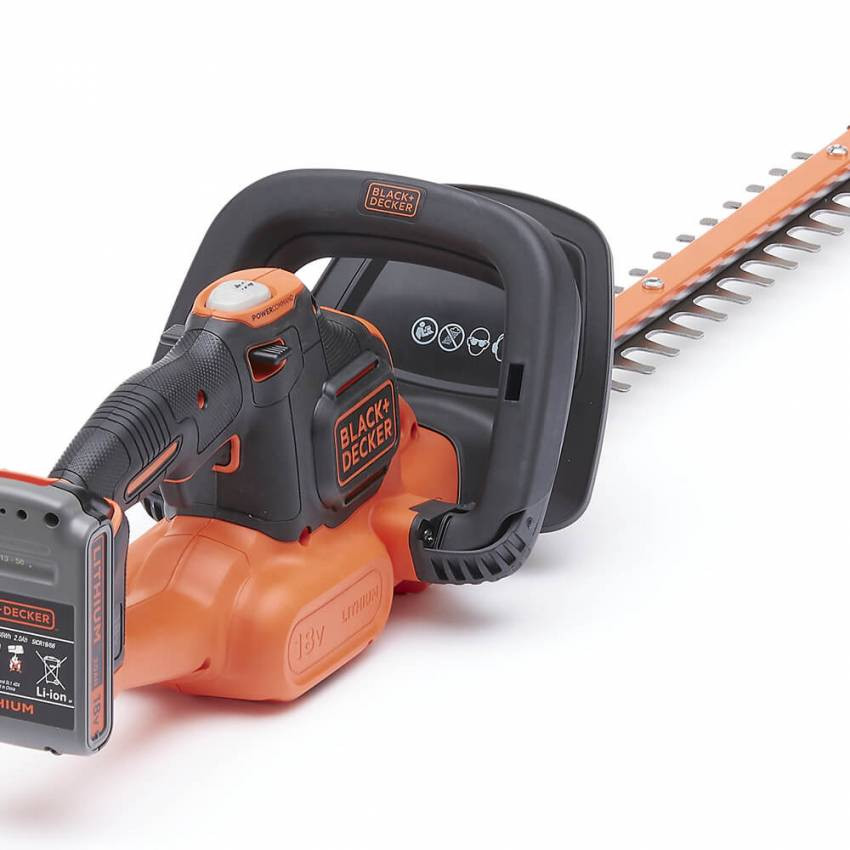 Кущоріз акумуляторний BLACK DECKER GTC18452PC-GTC18452PC