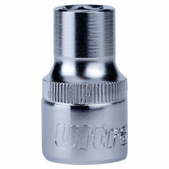 Насадка шестигранна коротка 1/2&quot; 10мм CrV ULTRA (6070102)-[articul]