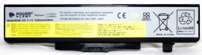 Акумулятори PowerPlant для ноутбуків IBM/LENOVO IdeaPad G580 (L11L6F01) 11.1V 5200mAh-[articul]