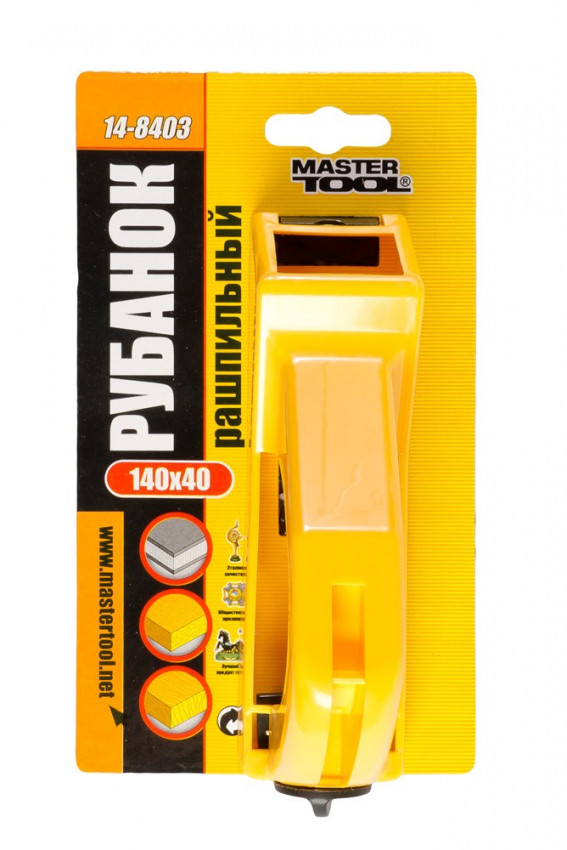 MasterTool Рубанок рашпильний 140х40 мм, Ст.: 14-8403-14-8403