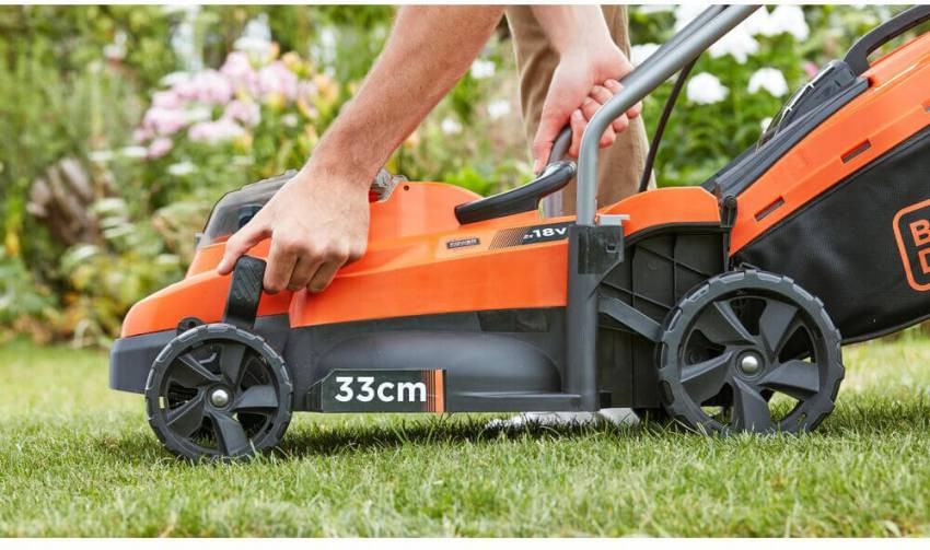 Газонокосарка акумуляторна BLACK DECKER BCMW33184L2-BCMW33184L2