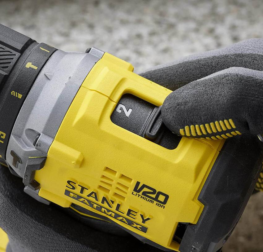 Дриль-шурупокрут ударний безщітковий акумуляторний STANLEY FATMAX SFMCD715D2K-SFMCD715D2K