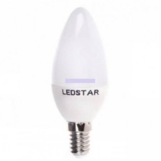 Світлодіодна лампа LEDSTAR E14, 6W, свічка 510lm, 4000К, 160º, чіп: Epistar (Тайвань)-[articul]