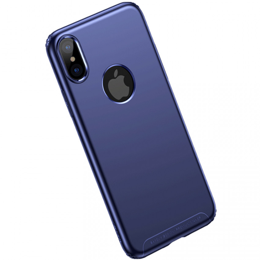 Чохол Baseus для iPhone X/X Soft Case Blue (WIAPIPHX-SJ03)-