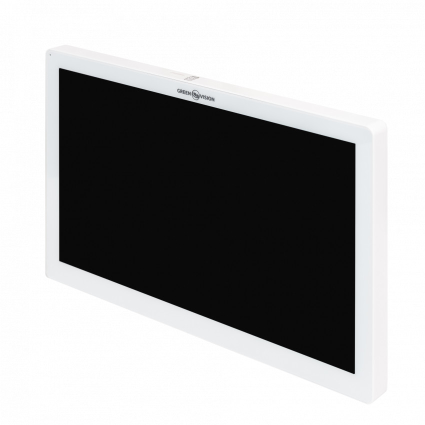 Кольоровий Wi-Fi AHD відеодомофон GreenVision GV-061-AHD-M-VD10SD White-