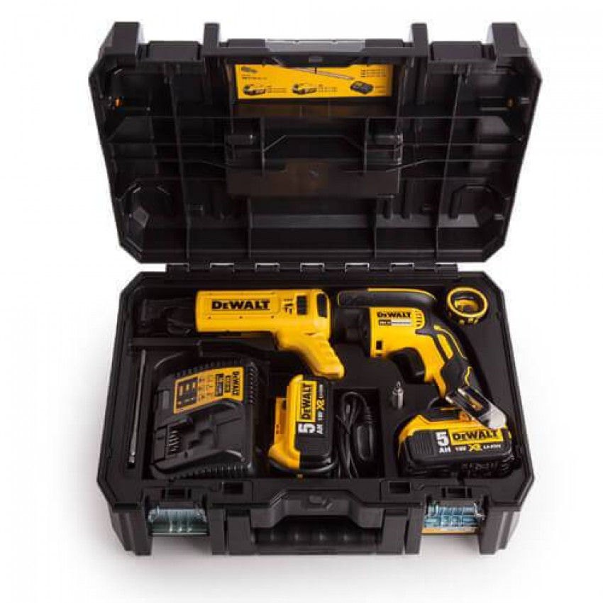 Шуруповерти акумуляторні безщіткові DeWALT DCF620P2K-DCF620P2K