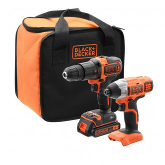 Набір із двох інструментів BLACK DECKER BCK21S1S